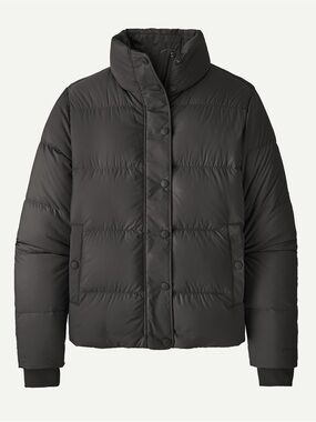 Patagonia Women's Silent Down Jacket | Black | Women’s XL